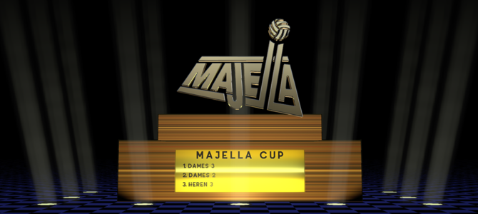 Dames 3 wint de Majella Cup 2018-2019!